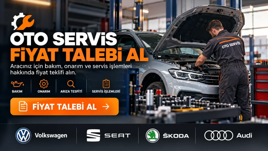 Servis Talebi Fiyat Alma